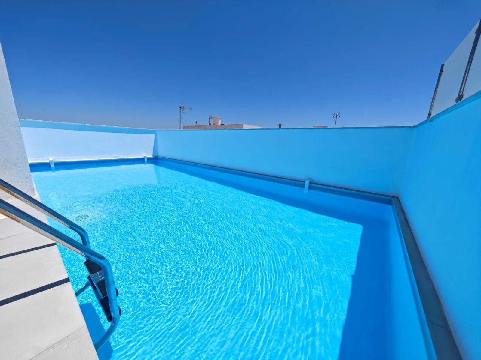 Nuevo En Planta Baja A Con Piscina Y Solarium Appartement Barbate